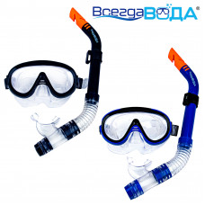 BBS404 ВсегдаВОДА Набор для плавания подростк.: маска + тр...