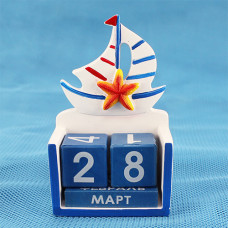 CD19-10 Календарь поли, с кораблем и звездой, 10x7,0 см ,9... CD19-10 Календарь поли, с кораблем и звездой, 10x7,0 см ,9...